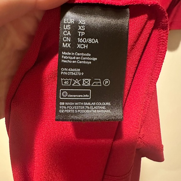 H&M V Neck Wrap Dress - Picture 5 of 5